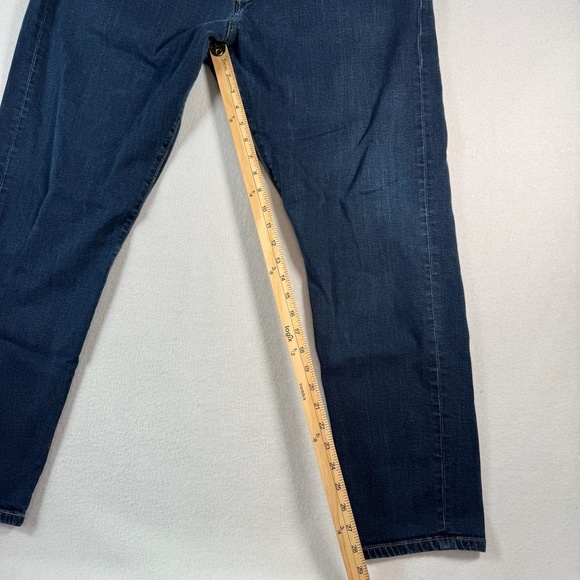 Lucky Brand Jeans Mens 42 Blue 110 Slim Straight Dark Wash Stretch - Picture 10 of 15